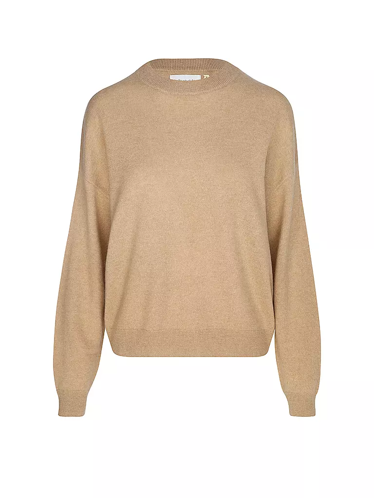 LES TRICOTS DE LEA | Pull en cachemire MAPOUPETTE | camel