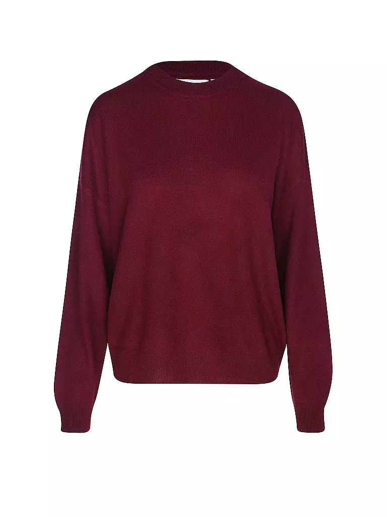 LES TRICOTS DE LEA | Pull en cachemire MAPOUPETTE | dunkelrot