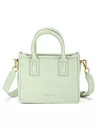 LES VISIONNAIRES | Ledertasche - Tote Bag LENI SILKY Small | Menthe