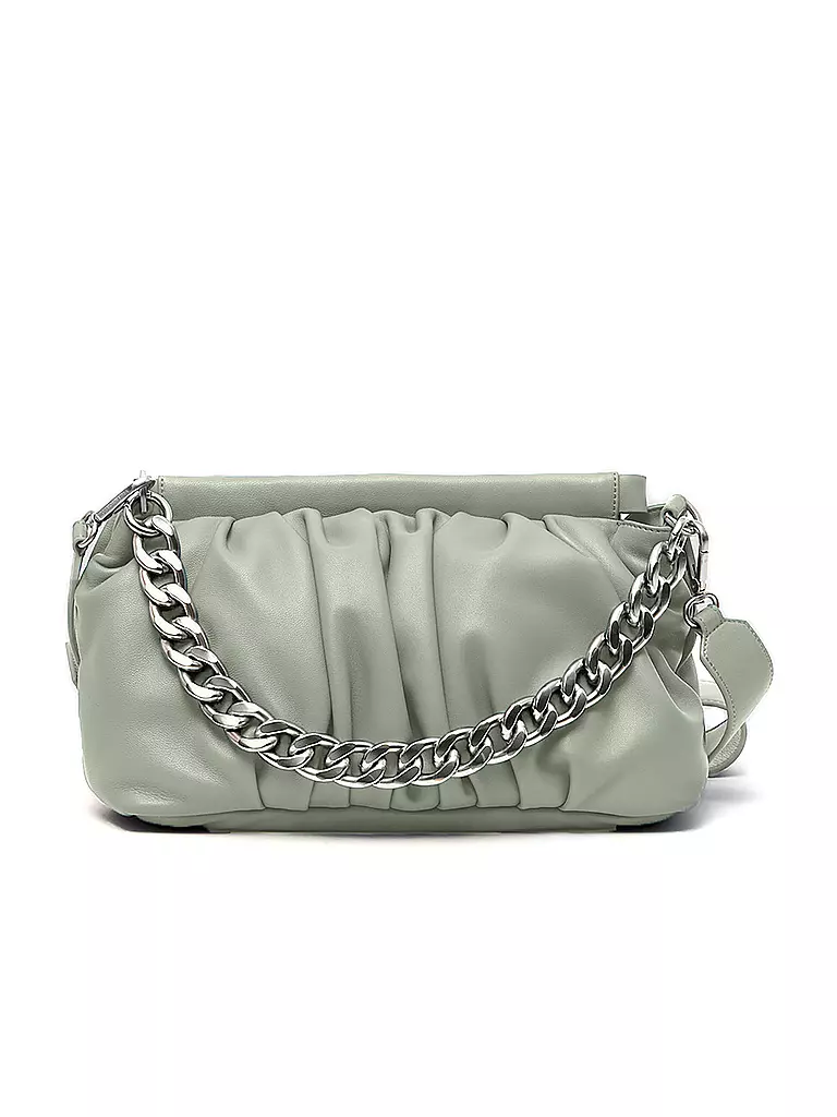 LES VISIONNAIRES | Ledertasche - Umhängetasche LUCY | Vert clair