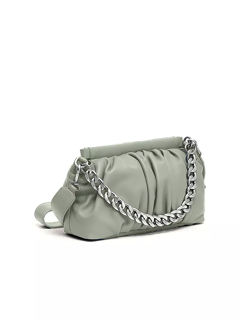 LES VISIONNAIRES | Ledertasche - Umhängetasche LUCY | Vert clair