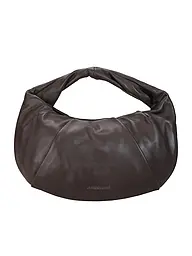 LES VISIONNAIRES | Sac en cuir - Hobo GRETA ESSENTIAL SILKY | Marron