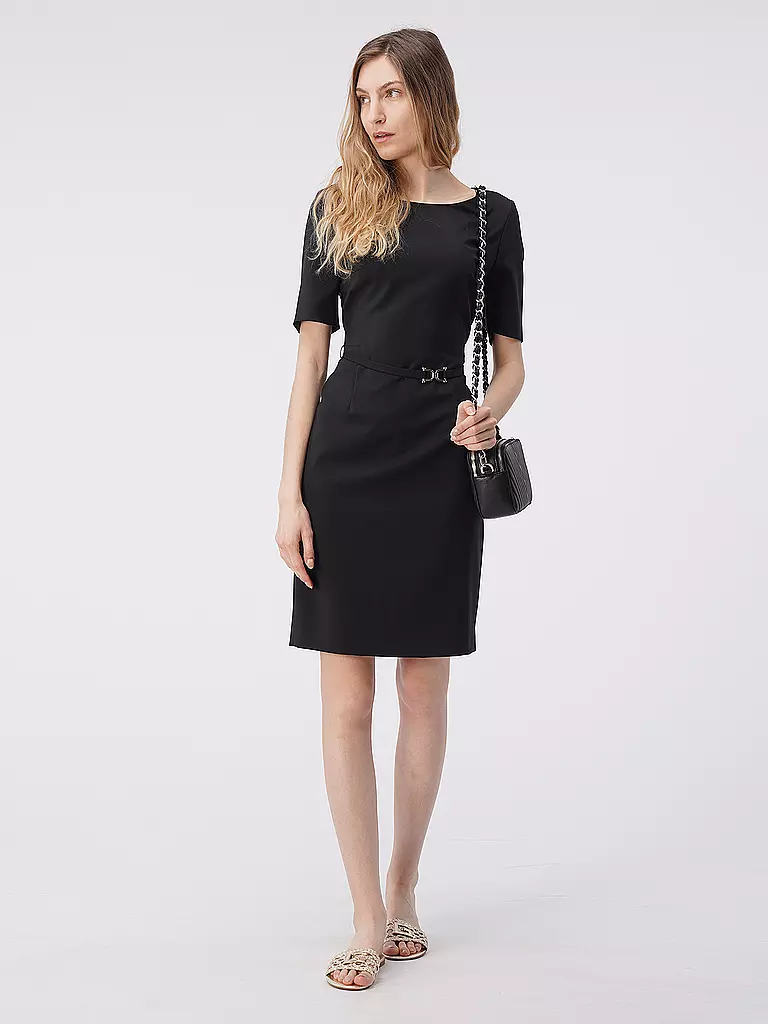 LES VISIONNAIRES | Sac en cuir - Mini sac ELLA QUILTING | Noir