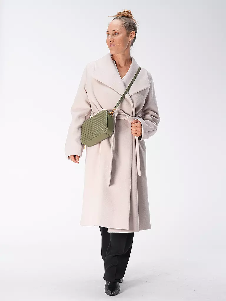 LES VISIONNAIRES | Sac en cuir - Mini Sac LOLA QUILTING | Vert foncé