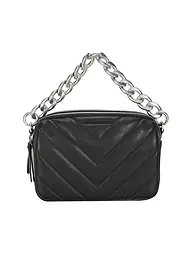 LES VISIONNAIRES | Sac en cuir - Sac bandoulière EMILY QUILTING | Noir