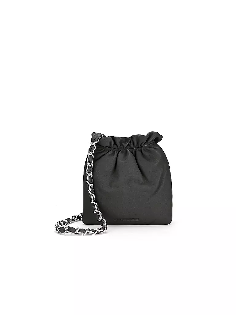 LES VISIONNAIRES | Sac en cuir - Sac seau LILOU SILKY | schwarz