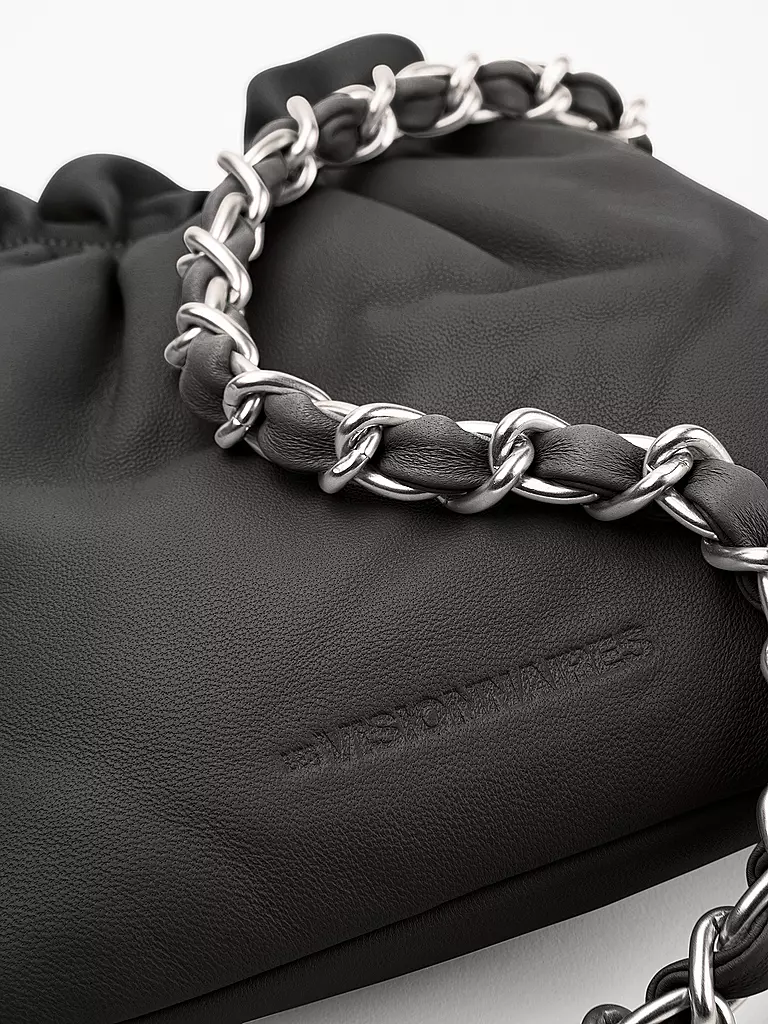 LES VISIONNAIRES | Sac en cuir - Sac seau LILOU SILKY | 