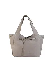 LES VISIONNAIRES | Sac en cuir - Shopper GABRIELLA | Beige