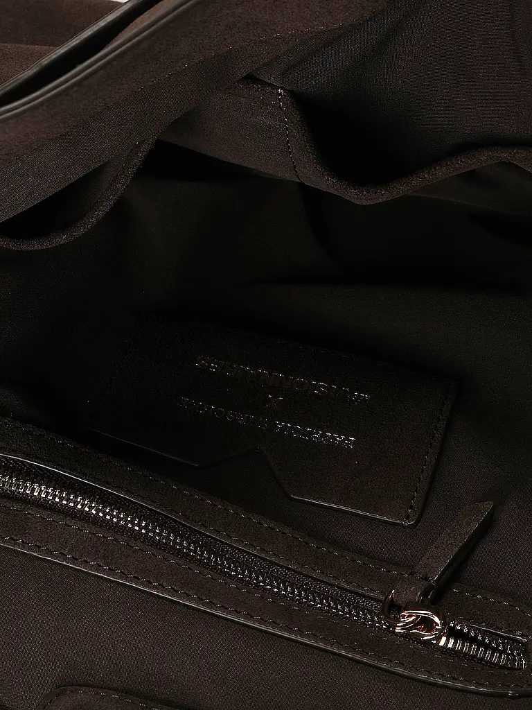 LES VISIONNAIRES | Sac en cuir - Shopper GABRIELLA | Marron