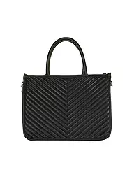 LES VISIONNAIRES | Ledertasche - Tot Bag LENA QUILTING | Noir