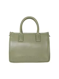 LES VISIONNAIRES | Sac en cuir - Tote Bag LENA SILKY | Olive