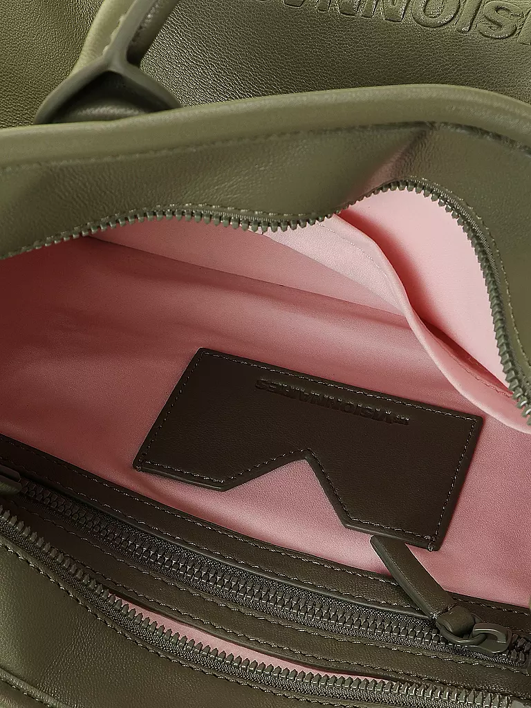 LES VISIONNAIRES | Sac en cuir - Tote Bag LENA SILKY | 