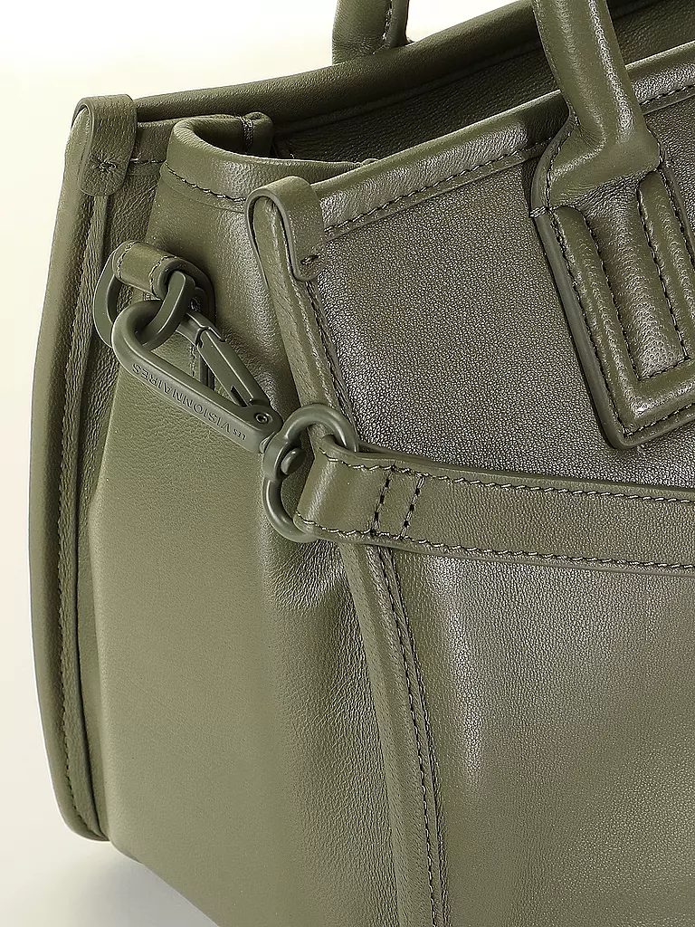 LES VISIONNAIRES | Sac en cuir - Tote Bag LENA SILKY | 
