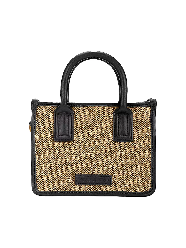 LES VISIONNAIRES | Tasche - Tote Bag LENI CANVAS | Noir