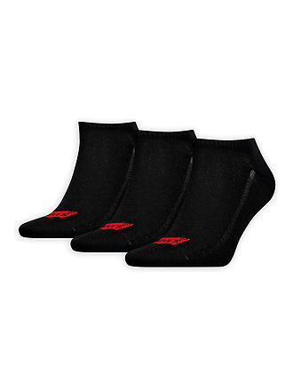 LEVI'S® | Chaussettes Sneaker Lot de 3 noir