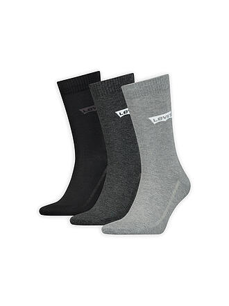 LEVI'S® | Lot de 3 paires de chaussettes, combo gris