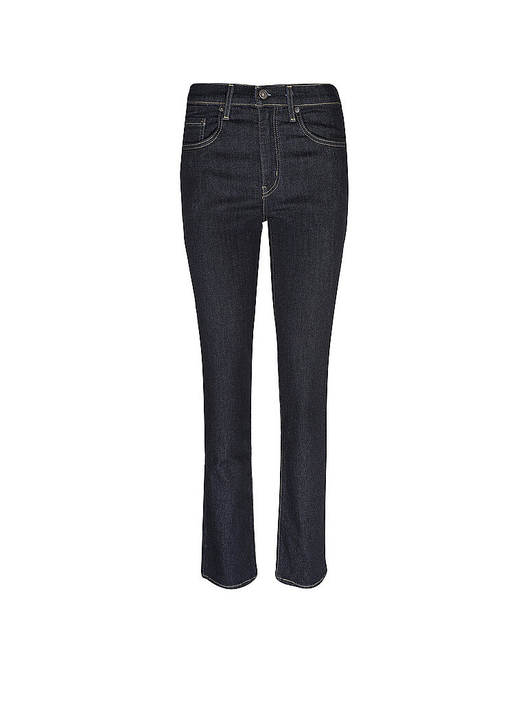Jeans taille haute coupe droite 724 bleu marine 26/L32