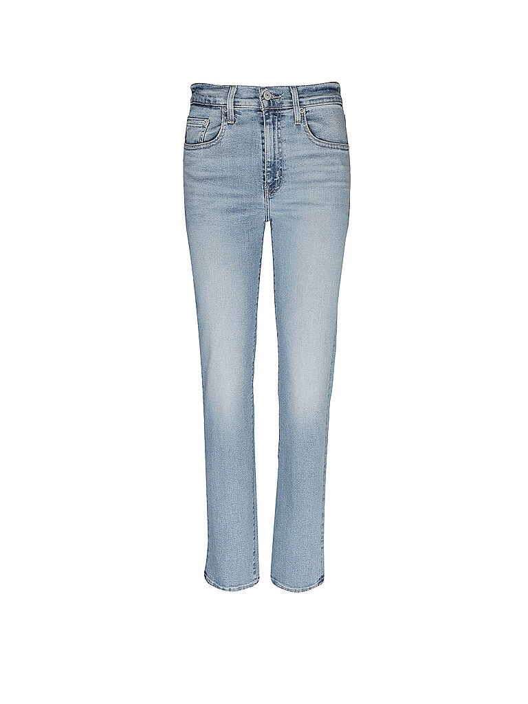 Jeans taille haute coupe droite 724 bleu clair 30/L32