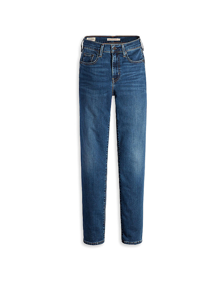 Jeans taille haute coupe droite 724 bleu marine 31/L32