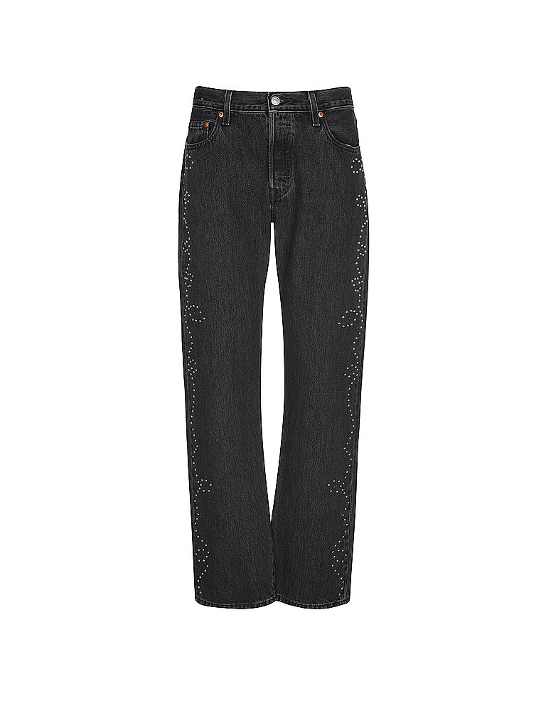 Jeans Mom Fit 501 90S BEJEWELED noir 29/L32