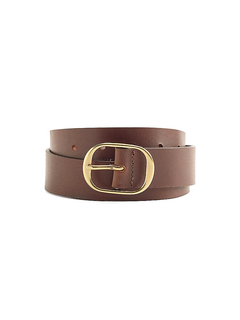Ceinture en cuir MADISON marron 80
