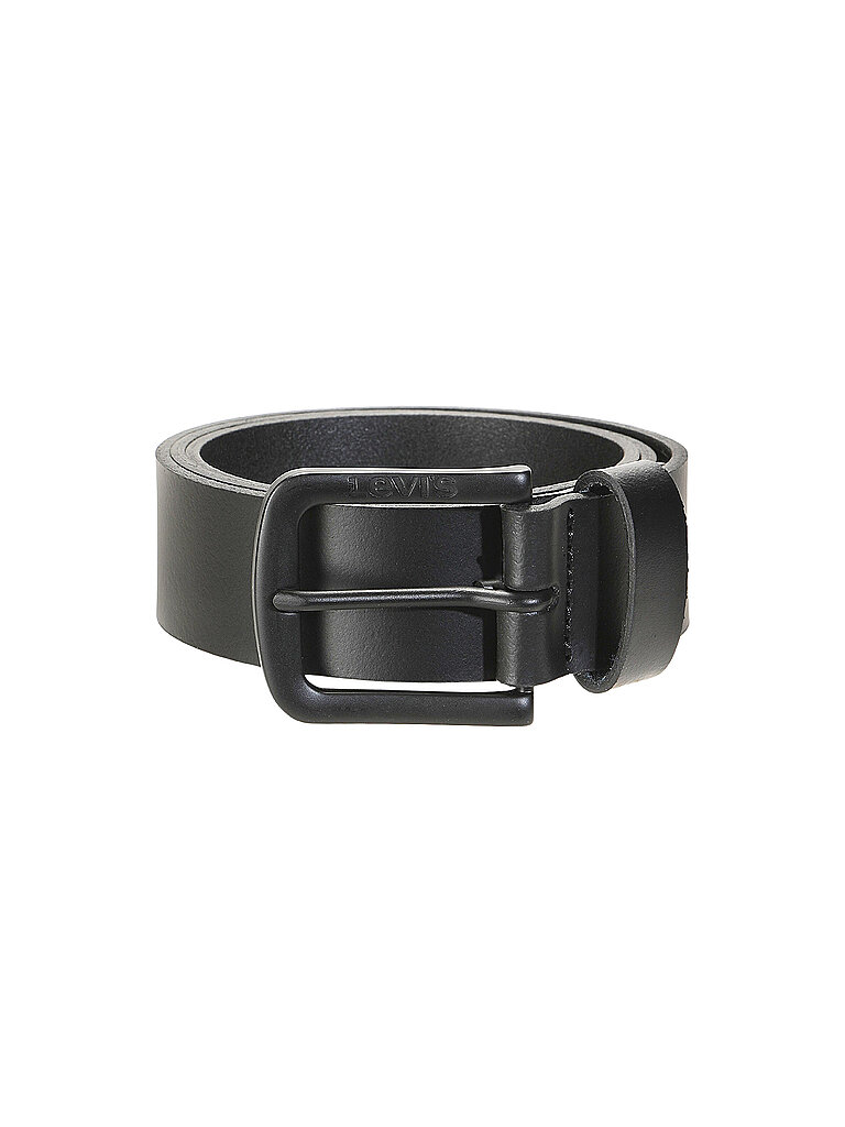 Ceinture en cuir HARNESS noir 90