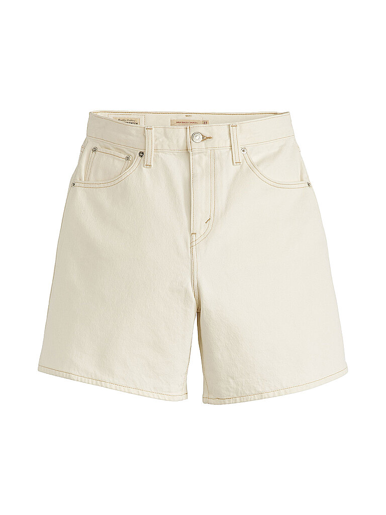 Jeansshorts HIGH BAGGY SNOWING IN LA blanc 31