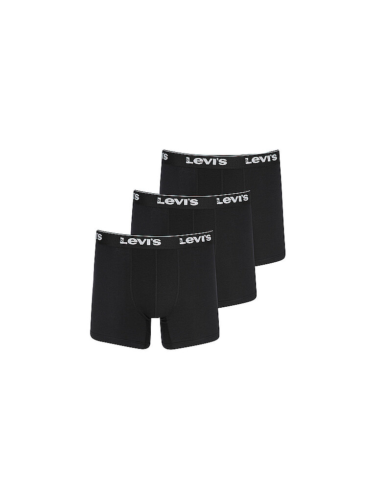 LEVI'S® Lot de 3 boxers combo noir noir | S