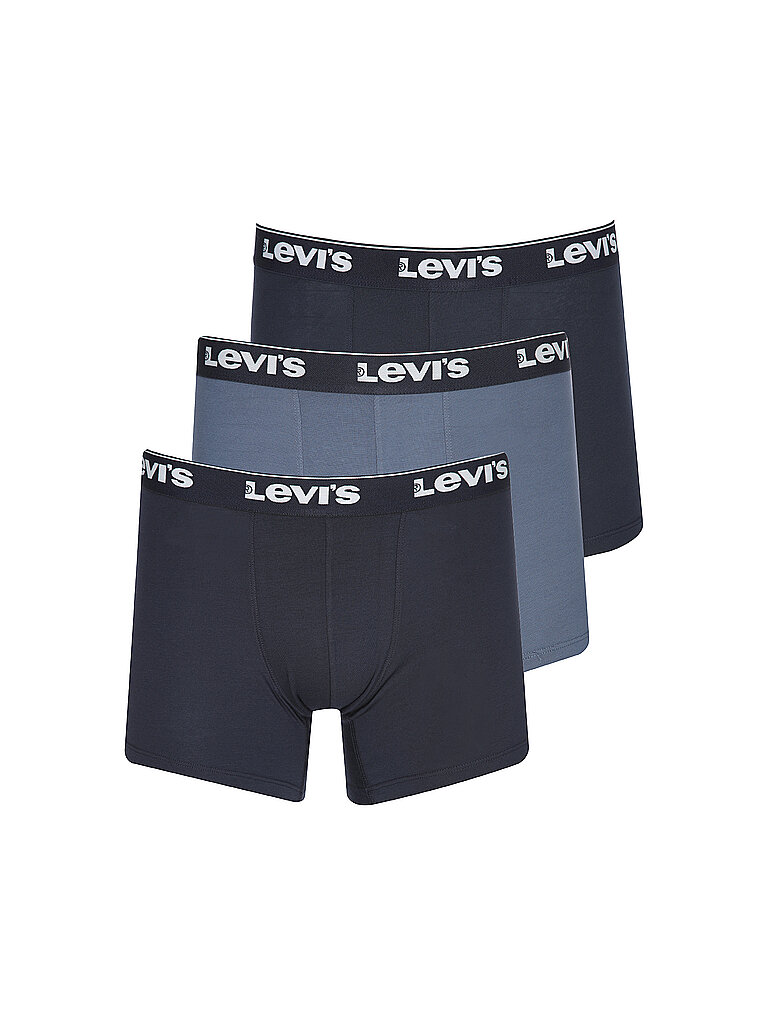 Lot de 3 boxers marine combo bleu marine S