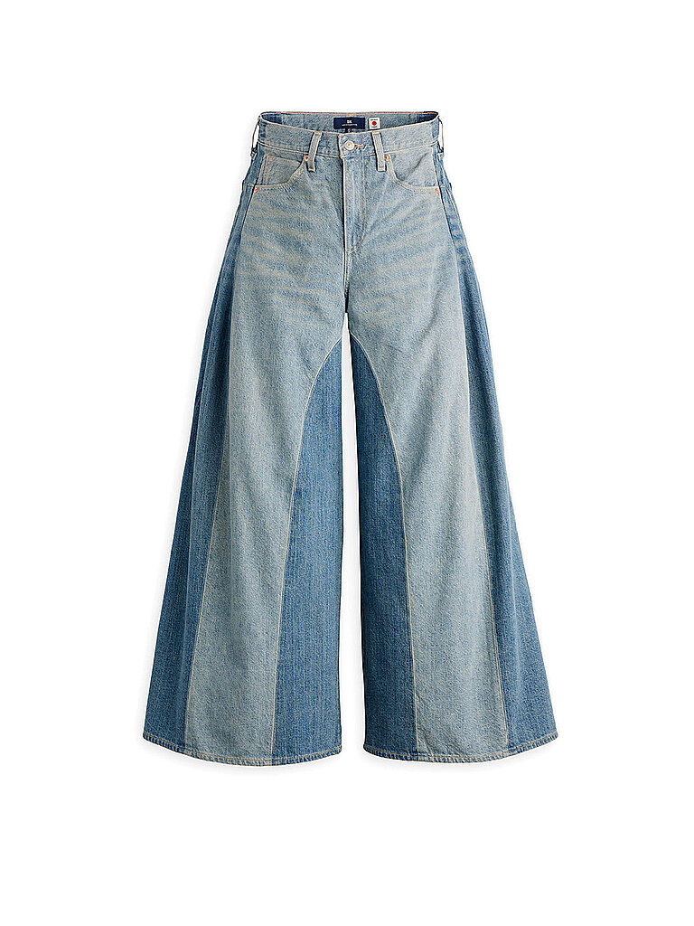 Jeans Coupe Ballon bleu 25/L31