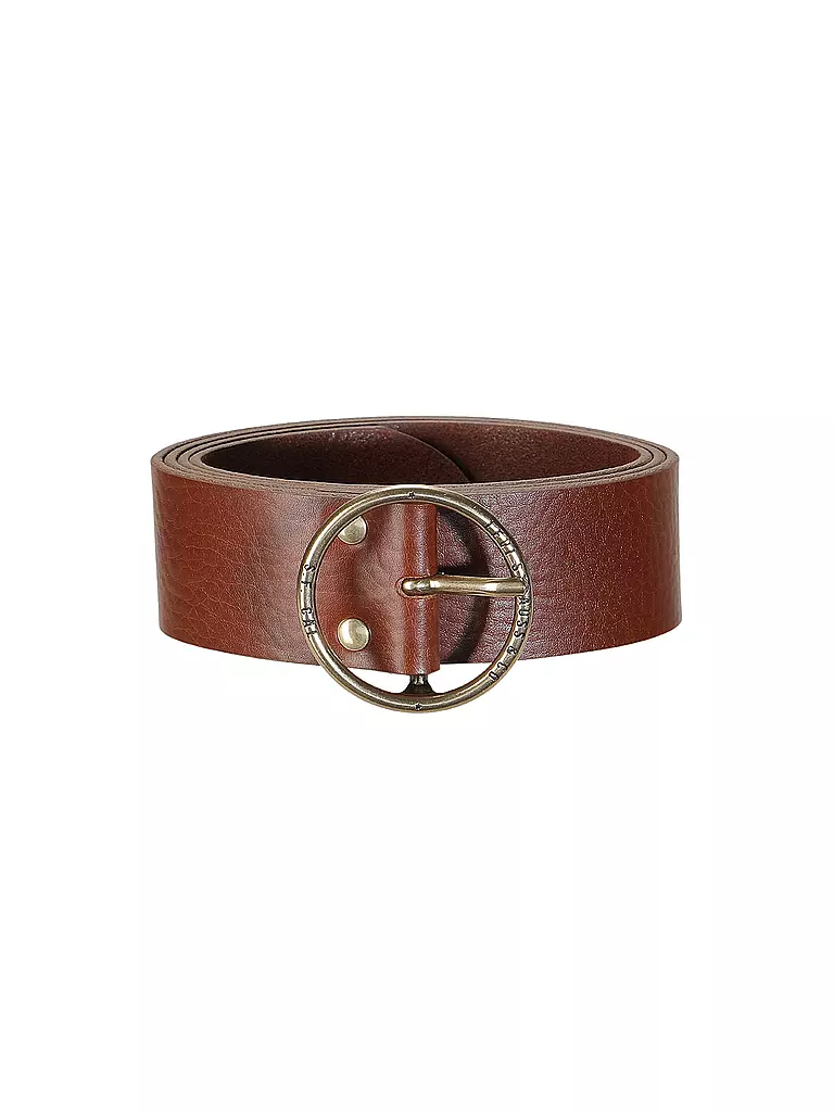 LEVI'S® | Ceinture en cuir ATHENA CAVIAR TRICOT | braun