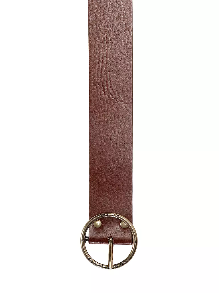 LEVI'S® | Ceinture en cuir ATHENA CAVIAR TRICOT | braun