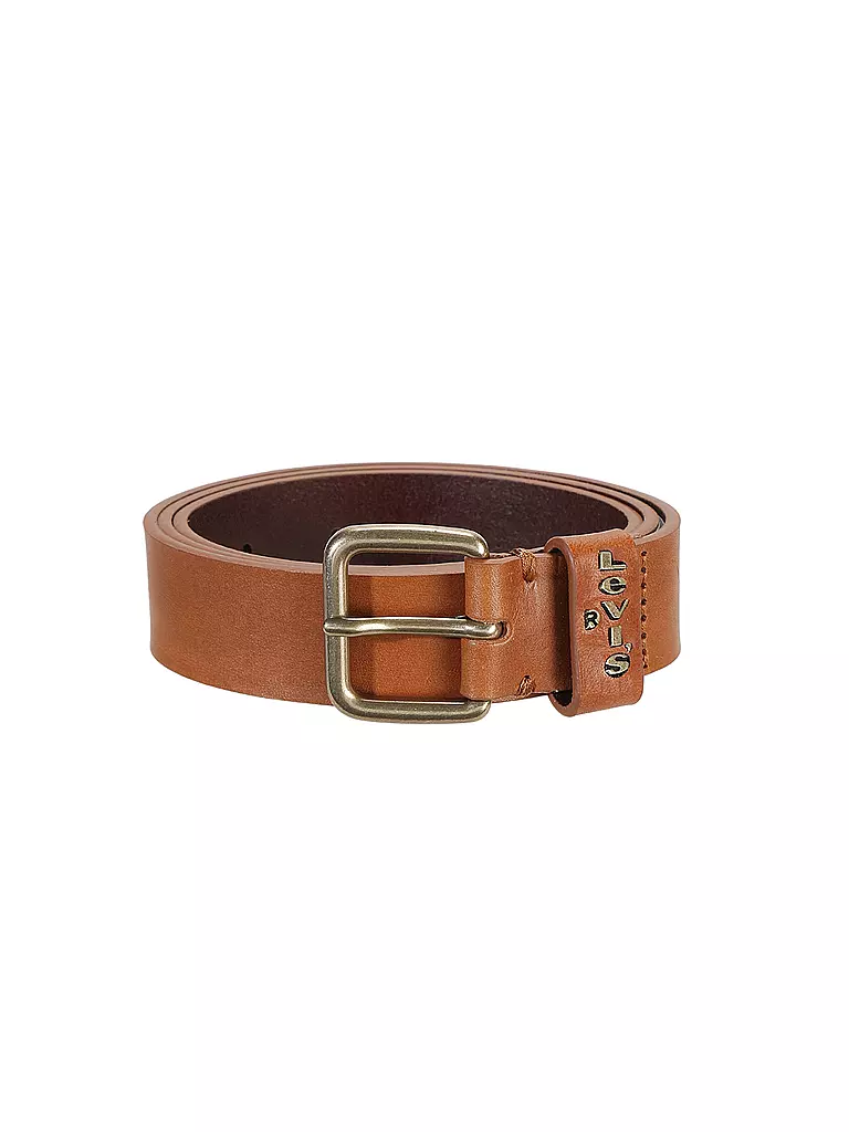 LEVI'S® | Ceinture en cuir | braun