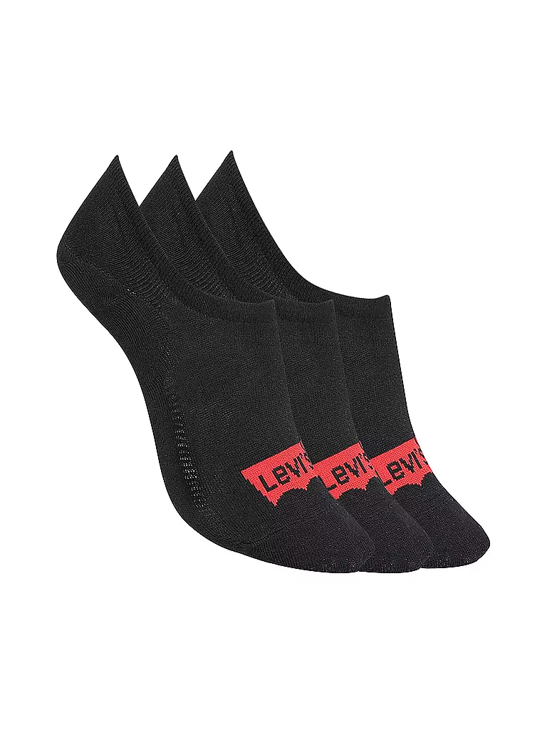 LEVI'S® | Chaussettes, lot de 3, noir | Noir