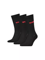 LEVI'S® | Chaussettes lot de 3 noir | Noir