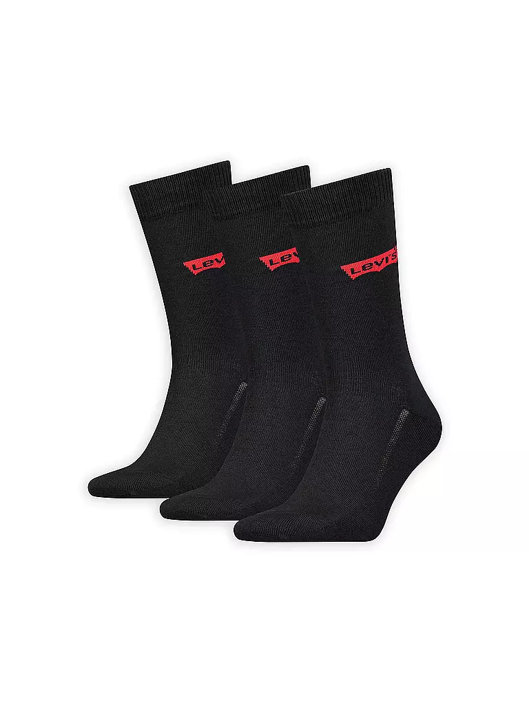 LEVI'S® | Chaussettes lot de 3 noir | schwarz