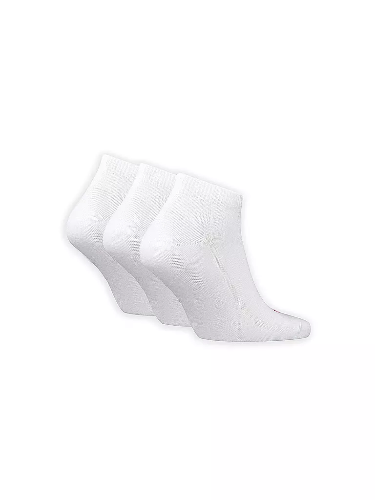 LEVI'S® | Chaussettes sneaker lot de 3 blanc | weiss