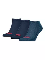 LEVI'S® | Chaussettes sneaker lot de 3 blanc | Bleu