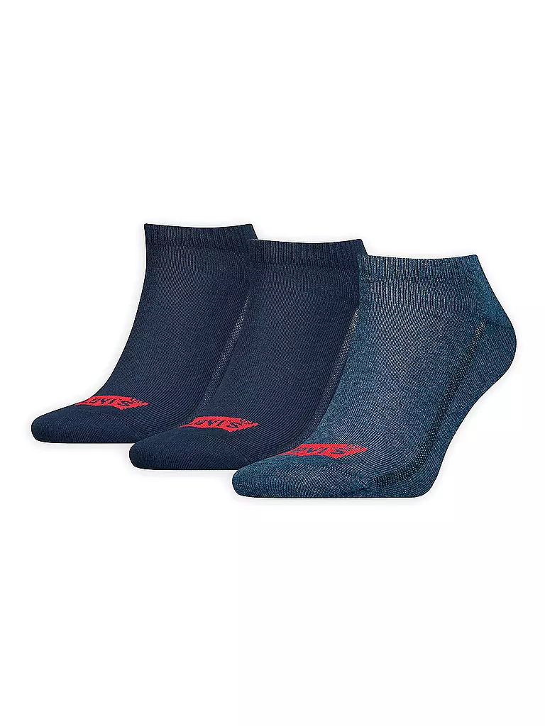 LEVI'S® | Chaussettes sneaker lot de 3 denim | blau
