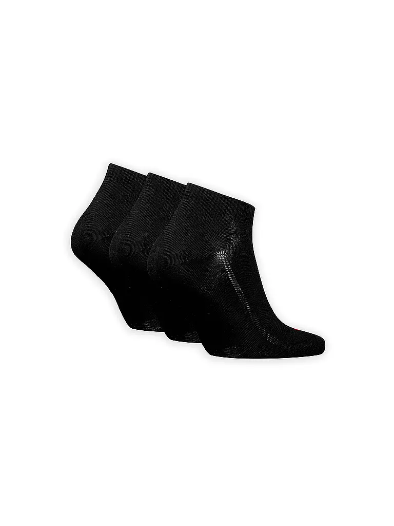 LEVI'S® | Chaussettes sneaker lot de 3 noir | 
