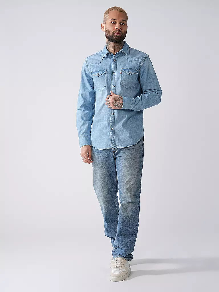 LEVI'S® | Chemise en jean BARSTOW WESTERN | hellblau