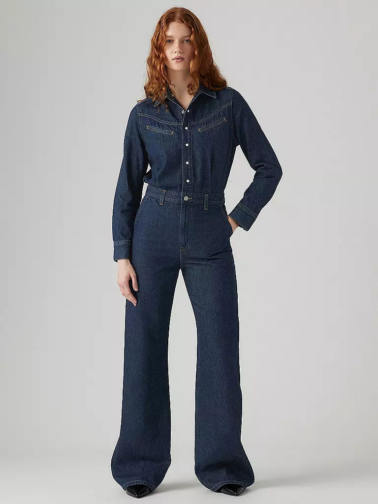 LEVI'S® | Combinaison pantalon jambes larges RINOA | Bleu foncé