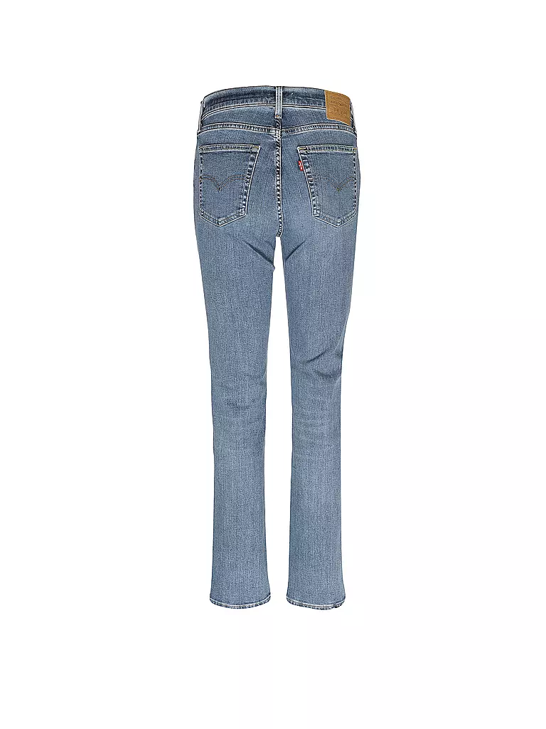 LEVI'S® | Highwaist Jeans Straight Fit 724 | Bleu