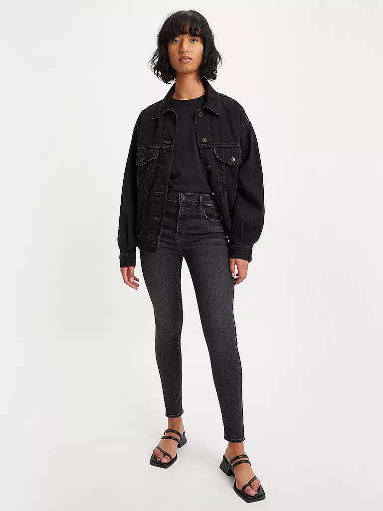 LEVI'S® | Jean taille haute 720 HIRISE SUPER SKINNY | schwarz