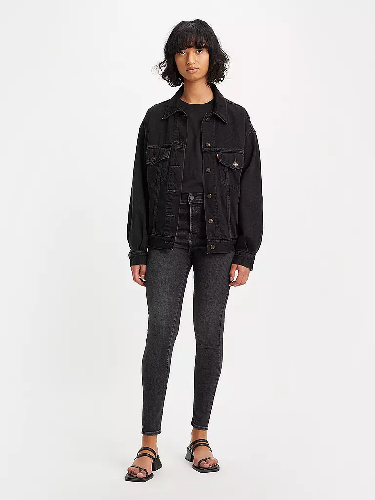 LEVI'S® | Jean taille haute 720 HIRISE SUPER SKINNY | schwarz