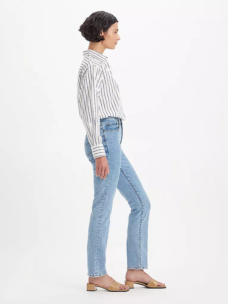 LEVI'S® | Jean taille haute coupe droite 724 | blau