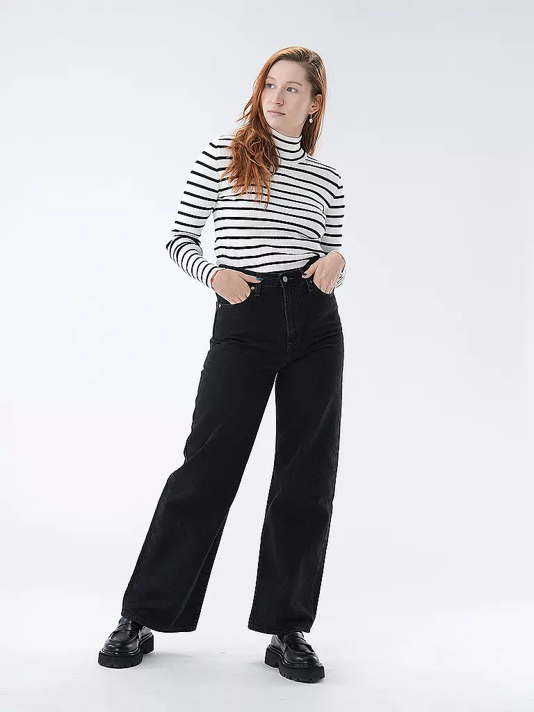 LEVI'S® | Jeans coupe ample RIBCAGE | schwarz