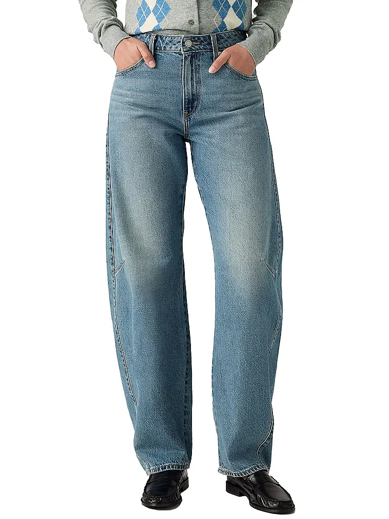 LEVI'S® | Jeans Coupe Ballon BAGGY DAD BARREL EASY DAYS BAR | blau
