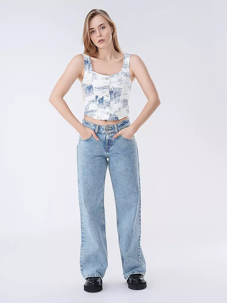 LEVI'S® | Jeans Coupe Droite SUPERLOW THANK YOU VERY MUCH | hellblau