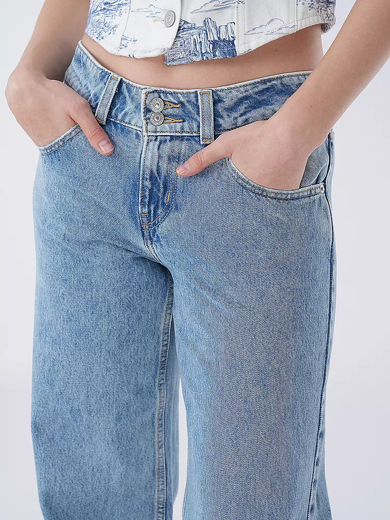 LEVI'S® | Jeans Coupe Droite SUPERLOW THANK YOU VERY MUCH | hellblau